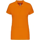 Kariban Damen Kurzarm-Poloshirt. Baumwollpiqué.
