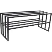 Loft42 James Schuhregal – Metall – Schwarz – 82 x 30 x 35