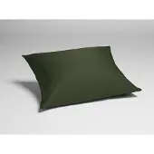 Yumeko Kissenbezug Baumwollsatin 50x70 Grün - Eco, Bio & Fairtrade