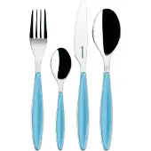 Guzzini Feeling Besteck-Set 24 Teile Azurblaues Meer