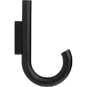 Gejst Hook Kleiderhaken Schwarz Eiche/Schwarz - , Holz, Metall