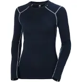 Helly Hansen Funktionsshirt Lifa Merino Midweight Crew Damen Black 2024-XL