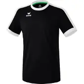 Erima Retro Star Trikot Schwarz/Weiß Junior