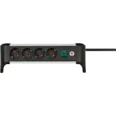 Brennenstuhl 1391040400, 1,8 m, Drinnen, Abgewinkelt, IP20, 1,5 mm², Aluminium