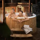 Skargards Hot Tubs Skargards Panel 190 Perlweiß (Für 4-5 Personen)