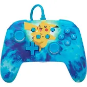 PowerA Manette switch Tie Dye Pikachunintendo Switch