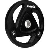 VirtuFit Olympische Krafttrainingsscheibe aus Gummi