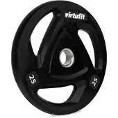 VirtuFit Olympische Krafttrainingsscheibe aus Gummi