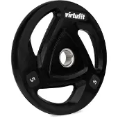VirtuFit Olympische Krafttrainingsscheibe aus Gummi