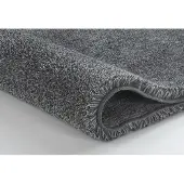 Kleine wolke Badteppich Relax 55x65 cm | grau - grau
