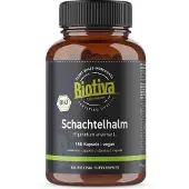 Good Organics GmbH Biotiva Schachtelhalmkraut (150 Kapseln) aus biologischem Anbau