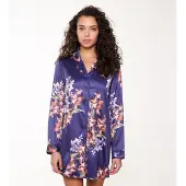 Lingadore Night Nachtkleid Ginger Bread | Grösse: M | Farbe: Blau/Print