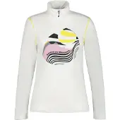 Icepeak Langarmshirt Ellery 1/2 Zip Shirt Damen Optic White-XL