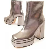 Montevita Stiefelette mit Absatz, Botint4 Grau