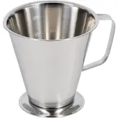 Linden Målekande 2 ltr Ø17x20 cm Konisk med Graduering Rustfri stål,1 stk