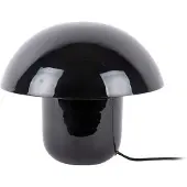 Leitmotiv - Tischleuchte Fat Mushroom - Schwarz - 29x29x25cm Tischlampe - Nachttischlampe, Wohnzimmer, Schlafzimmer