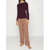 Lingadore Night Pyjama Love | Grösse: XS | Farbe: Winetasting