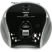 Lenco SCD-27BK - Tragbares Radio - CD-Player - Schwarz