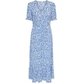 ONLY Maxikleid "ONLCHIANTI S/S LONG DRESS WVN NOOS" Viskose, regular fit