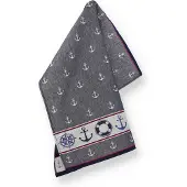 Bunzlau Castle Geschirrtuch Marine Dark Blue
