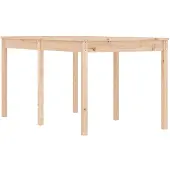 vidaXL Gartentisch 159,5x82,5x76 cm Massivholz Kiefer