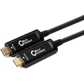 Microconnect USB3.1CC15OP, 15 m, USB C, USB C, Schwarz