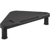 vidaXL Eck-Monitorständer Schwarz 49x28x10,5 cm