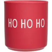 Design Letters - AJ Favourite Porzellan Becher, Ho Ho Ho / faded rose