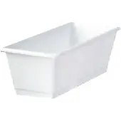 Geli Blumenkasten Standard Kunststoff 60x17x14 cm weiss