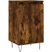 vidaXL Sideboard Räuchereiche 40x35x70 cm Holzwerkstoff
