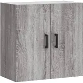 vidaXL Wandschrank Grau Sonoma 60x31x60 cm Holzwerkstoff