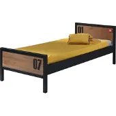 Vipack AXBE9019 Einzelbett Alex; ( 93 cm x 80 cm x 203 cm )