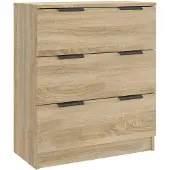 vidaXL Sideboard Sonoma-Eiche 60x30x70 cm Holzwerkstoff