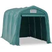 vidaXL Garagenzelt PVC 2,4x3,6 m Grün