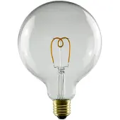 Segula LED Soft Globe 125 klar E27 3,2W 2200K dimmbar