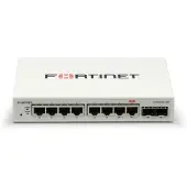 Fortinet FS-108F, Managed, L2+, Gigabit Ethernet (10/100/1000), Rack-Einbau
