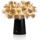 Slamp Clizia LED-Tischleuchte mit Akku-Mama Non Mama Gold/Schwarz-mit LED (2700K)