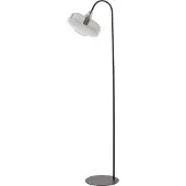 Light & Living Glas-Stehlampe Solna Schwarz