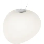Foscarini Gregg Grande Tavolo Tischleuchte-Weiß-mit Dimmer