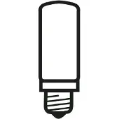 Flos LED Leuchtmittel E27 15W 2700K T38
