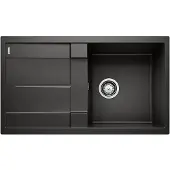 BLANCO Metra 5 - Silgranitspüle, 860x500 mm, Schwarz 525919