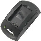 AccuCell Schnell-Ladegerät passend für Samsung IA-BP105R Akku IA-BP210R, IA-BP210E, IA-BP420E