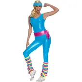 Rubies - Barbie Movie Costume - Exercise Barbie (Size: L)