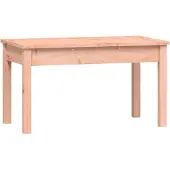 vidaXL Gartenbank 80x44x45 cm Massivholz Douglasie
