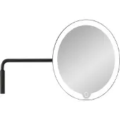 Blomus Modo LED Vanity Wandbefestigung Spiegel Black - , Schwarz, für Badezimmer, Metall