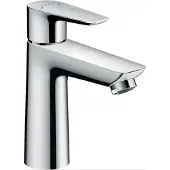 Hansgrohe Talis E Einhebel-Waschtischmischer 110 mit Push-Open-Ablaufgarnitur