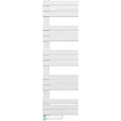 SaniGoods Handtuchheizkörper/Badheizkörper Paneel Anschluss linksseitig weiß 1600x500 681W