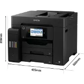 Epson EcoTank ET-5800, Tintenstrahl, Farbdruck, 4800 x 2400 DPI, A4, Direktdruck, Schwarz