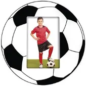 Zep fotorahmen PW3064V Football 10 x 15 cm Holz weiß/schwarz