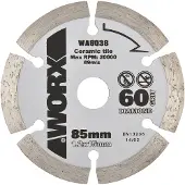 WORX Handkreissägeblatt Diamant WA5038 85 mm GFM9f24dec2c